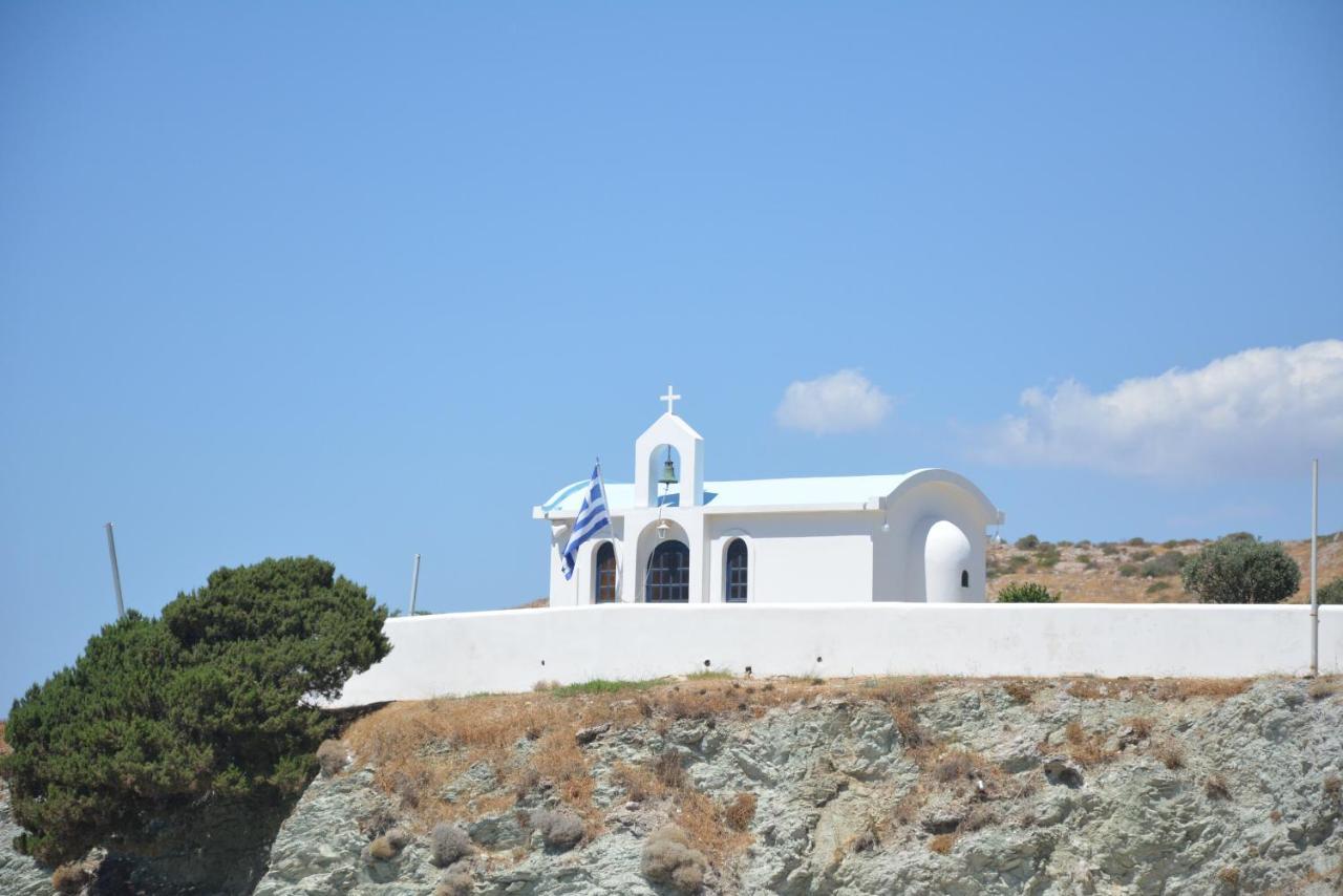 Blue & White Maisonette Over The Sea Near Sounio Sounion Exterior foto