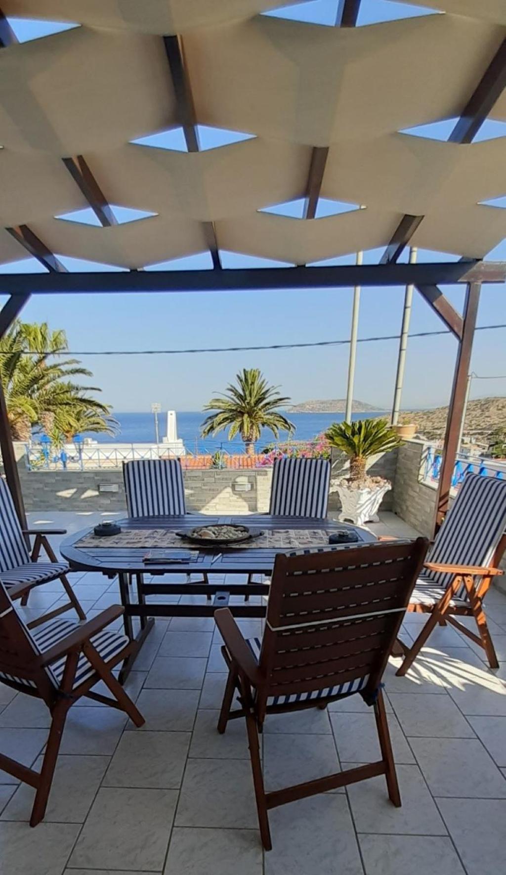 Blue & White Maisonette Over The Sea Near Sounio Sounion Exterior foto